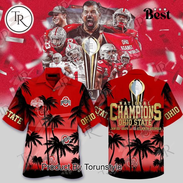 National Champions Ohio State NCAA January 20, 2025 – Atlanta, Georgia Hawaiian Shirt