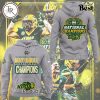 North Dakota State Bison NCAA 10X NCAA D-1 Football National Champions 2024 Hoodie