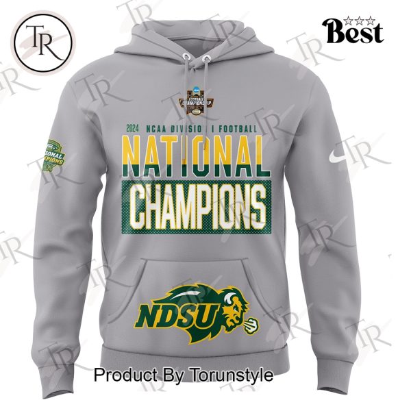 NCAA Division I Football 2024 Nat10nal Champions North Dakota State Bison NCAA Hoodie