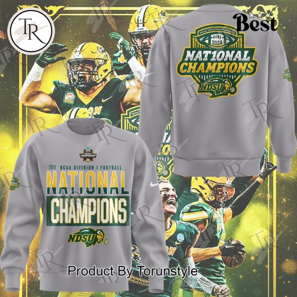 NCAA Division I Football 2024 Nat10nal Champions North Dakota State Bison NCAA Hoodie