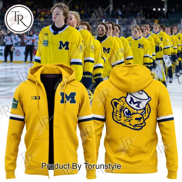 Michigan Wolverines NCAA “B1G” Yellow Edition Hoodie