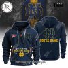 NCAA Notre Dame Fighting Irish EST 1842 Quarter Zip Hoodie – Grey