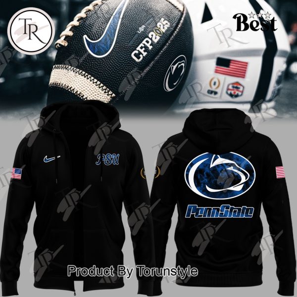 NCAA Penn State Nittany Lions New Black Design Hoodie