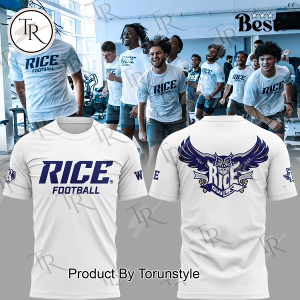 NCAA Rice Owls Football New Edition Hoodie – White