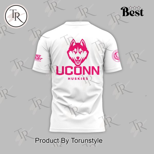 UConn Huskies NCAA Cancer Awareness Night Hoodie – White