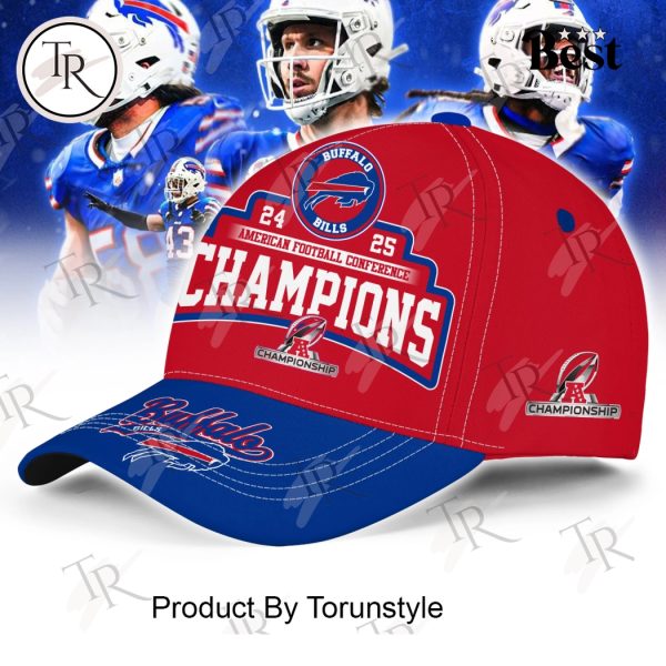 Buffalo Bills 24-25 American Football Conference Champions Cap