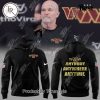 NFL Washington Commanders Football Black Design 2025 Hoodie