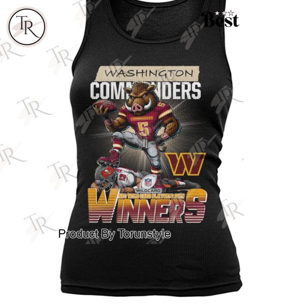 NFL Washington Commanders NFC Wild Card Playoffs 2025 T-Shirt