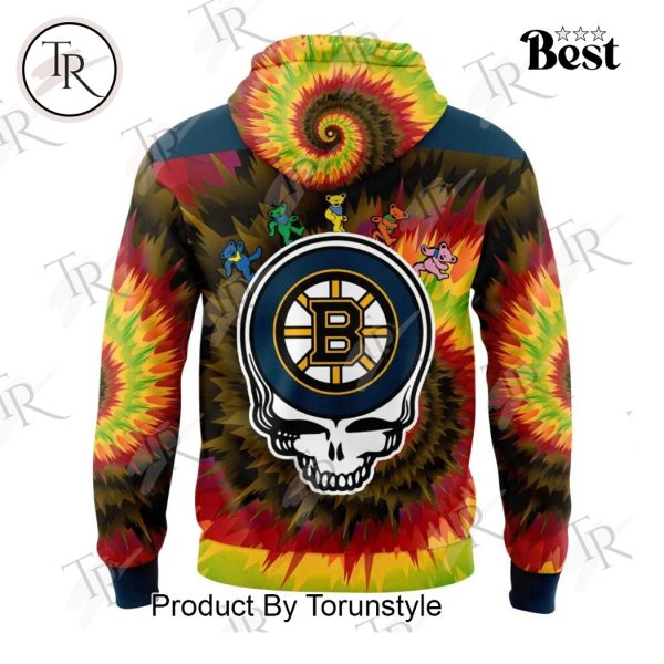 Boston Bruins NHL Grateful Dead Night Hoodie