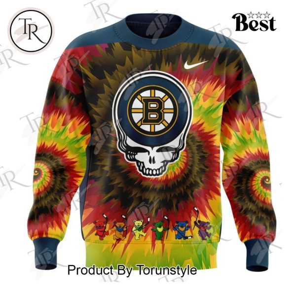 Boston Bruins NHL Grateful Dead Night Hoodie