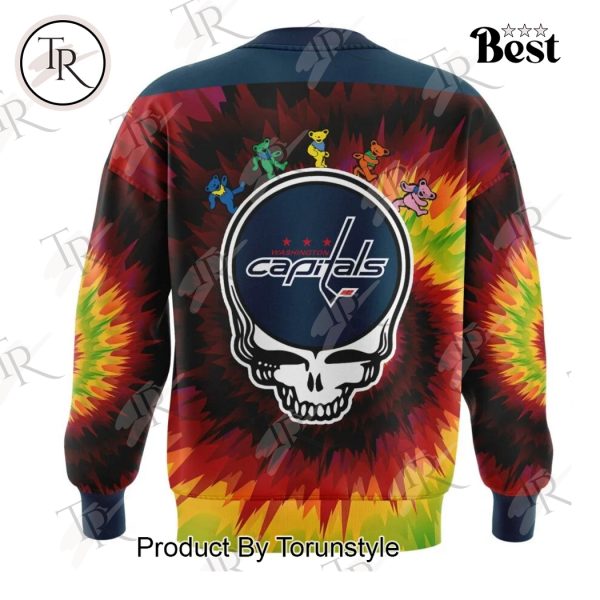 Washington Capitals NHL Grateful Dead Night Hoodie