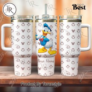 Donald Duck New Edition Custom Name 20205 40oz Tumbler