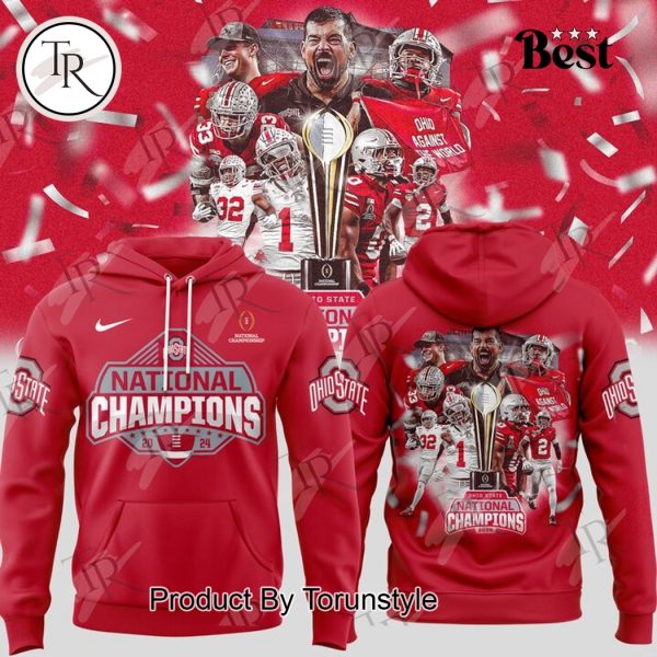 National 2024 Champions Ohio State Buckeyes Hoodie