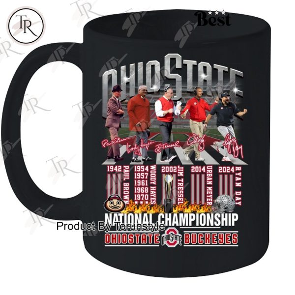 Ohio State Buckeyes National Championship Nine-Times T-Shirt