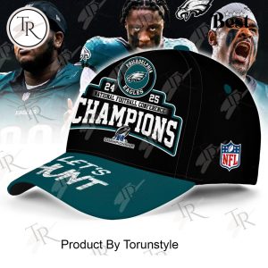 Philadelphia Eagles 24-25 National Football Conference Champions Cap