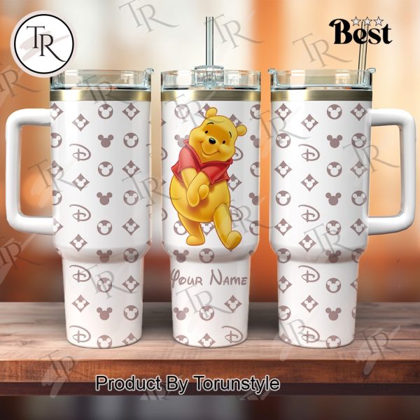 Pooh New Edition Custom Name 20205 40oz Tumbler