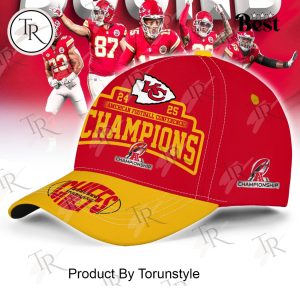 Kansas City Chiefs 24-25 American Football Conference Champions Cap