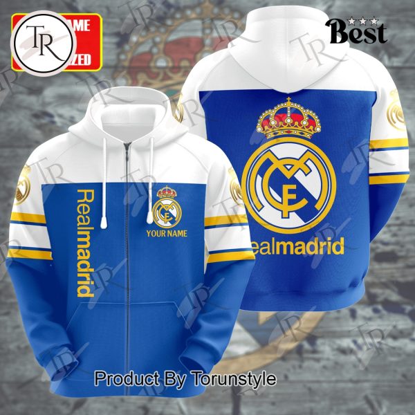 Real Madrid CF Limited Edition Custom Name Hoodie