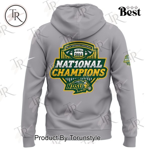 2024 NCAA Division I Football National Champions North Dakota State Bison NCAA Hoodie