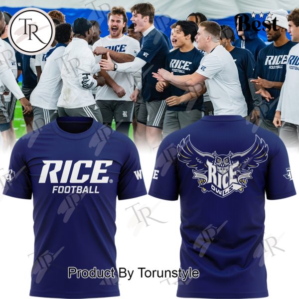 NCAA Rice Owls Football New Edition Hoodie – Blue