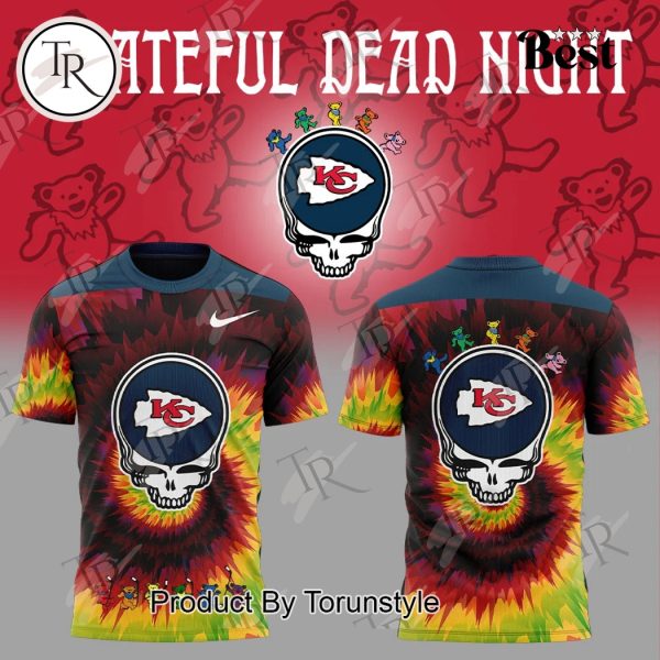 Kansas City Chiefs NFL Grateful Dead Night Hoodie