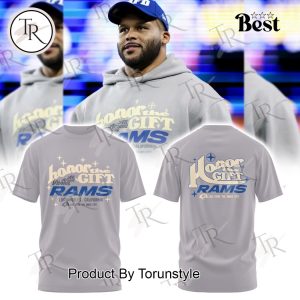 NFL Los Angeles Rams Honor The Gift All Around Vibeees, Live From The Inner City Hoodie – Grey