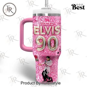 Rock And Roll Elvis Presley Stanley Elvis 90 40oz Tumbler