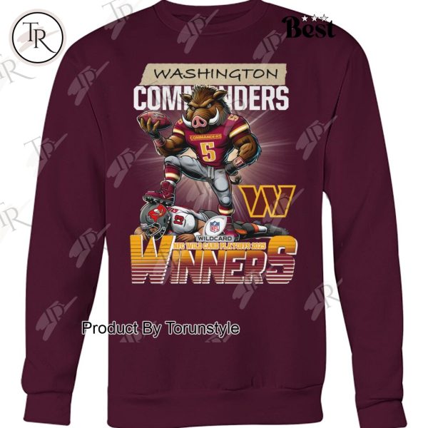 NFL Washington Commanders NFC Wild Card Playoffs 2025 T-Shirt