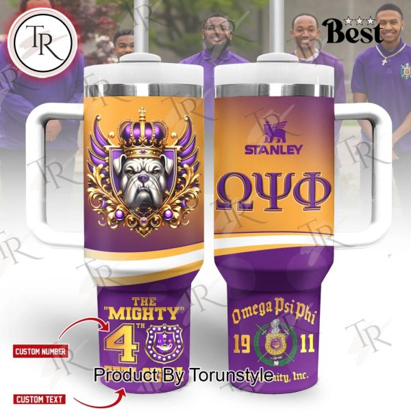 The Mighty Omega Psi Phi 1911 Fraternity, Inc Custom Name 40oz Tumbler