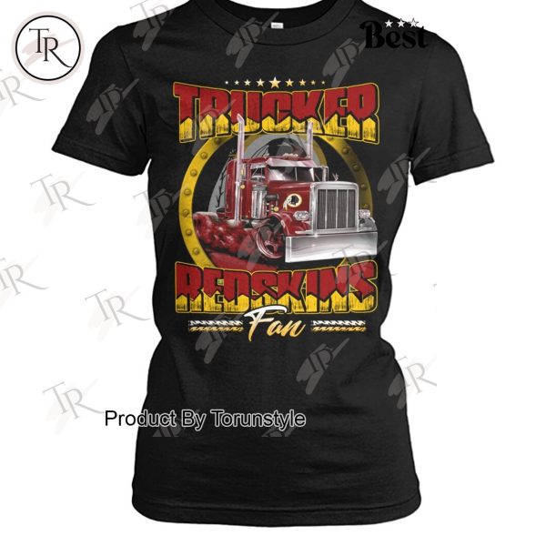 Trucker Redskins Fan NFL T-Shirt