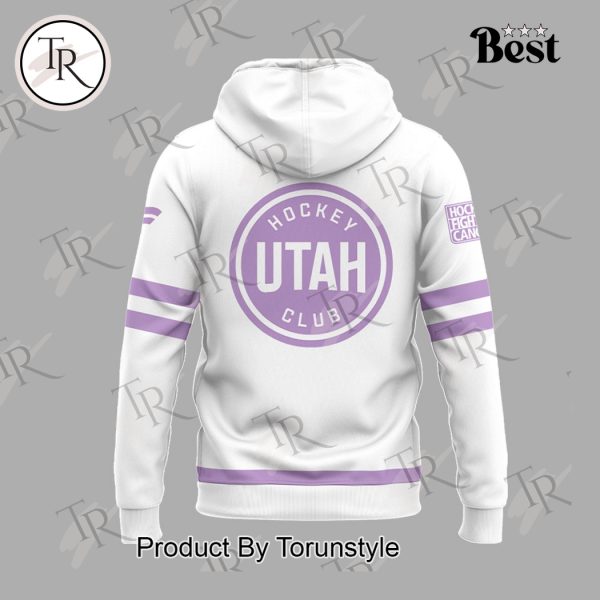 Utah Hockey Club Hockey Fights Cancer Hoodie