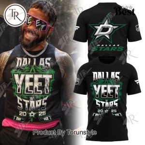 Dallas Stars “Yeet” 2025 Hoodie – Black