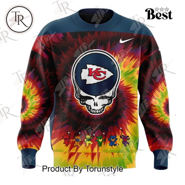 Kansas City Chiefs NFL Grateful Dead Night Hoodie