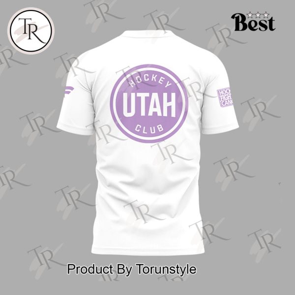 Utah Hockey Club Hockey Fights Cancer Hoodie