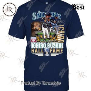 Ichiro Suzuki Class Of 2025 Hall Of Fame T-Shirt