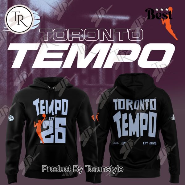 Women’s NBA Toronto Tempo EST 2026 Hoodie