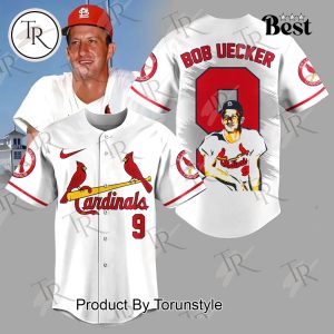 Bob Uecker X Cardinals 9 Baseball Jersey