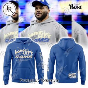 NFL Los Angeles Rams Honor The Gift All Around Vibeees, Live From The Inner City Hoodie – Blue