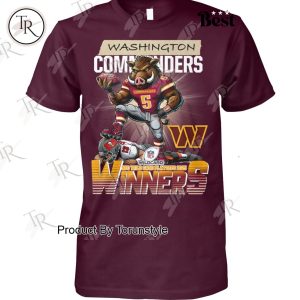 NFL Washington Commanders NFC Wild Card Playoffs 2025 T-Shirt