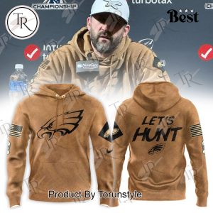 Philadelphia Eagles 2025 Let’s Hunt Hoodie