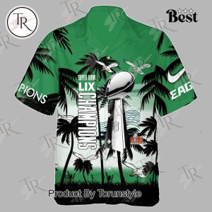 Philadelphia Eagles Super Bowl LIX Champions Champions 2X Limited Edition Hawaiian Shirt – Green