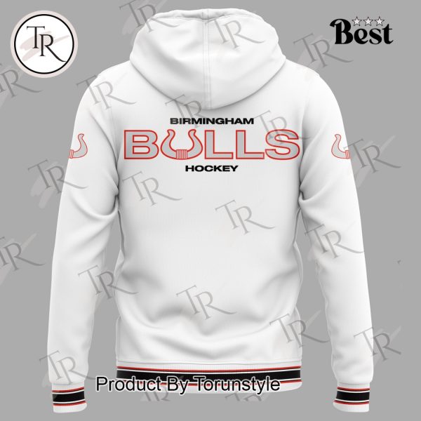 Birmingham Bulls 2025 Limited Edition Hoodie – White