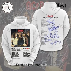 AC DC “Highway To Hell” Special New Edition Hoodie