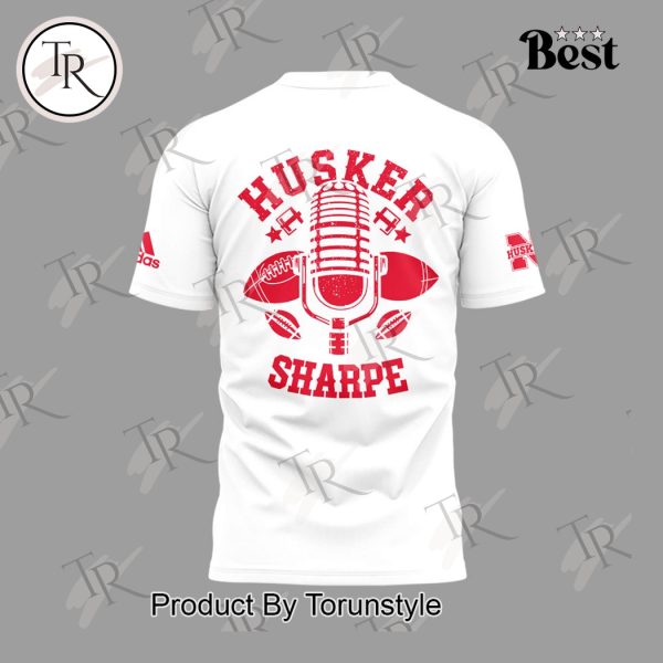 Honoring The Legend Greg Sharpe 1963-2025 “Voice of the Huskers” New Edition Hoodie