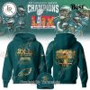 2 Times LII And LIX Super Bowl Champions Philadelphia Eagles Limited Edition Hoodie – Green