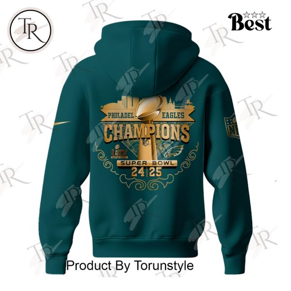 2024-2025 2X LIX Super Bowl Champions Philadelphia Eagles Limited Edition Hoodie