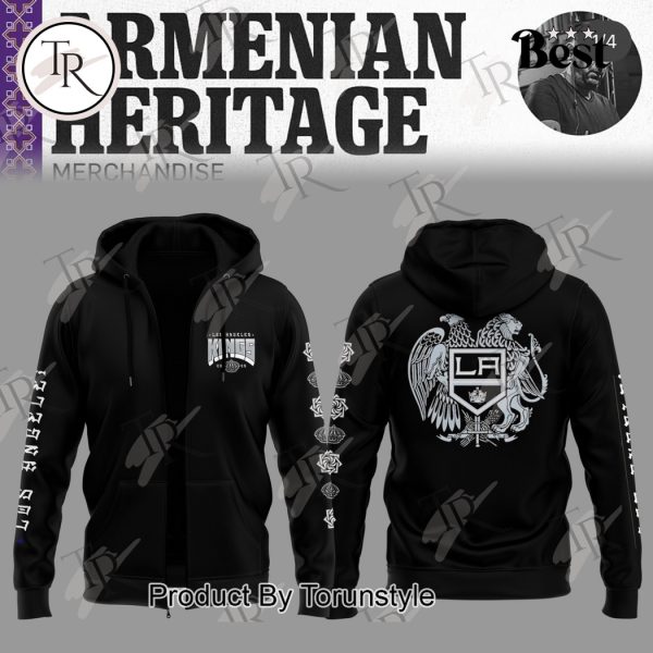 2025 Los Angeles Kings Armenian Heritage Limited Edition Hoodie