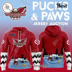 Carolina Thunderbirds Pucks and Paws 2025 Limited Edition Hockey Jersey