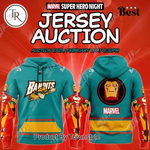 Buffalo Bandits Marval Supper Hero Night 2025 Limited Edition Hoodie