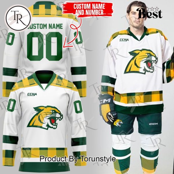 Northern Michigan Wildcats 2025 Custom Name New Collection Limited Edition Hockey Jersey